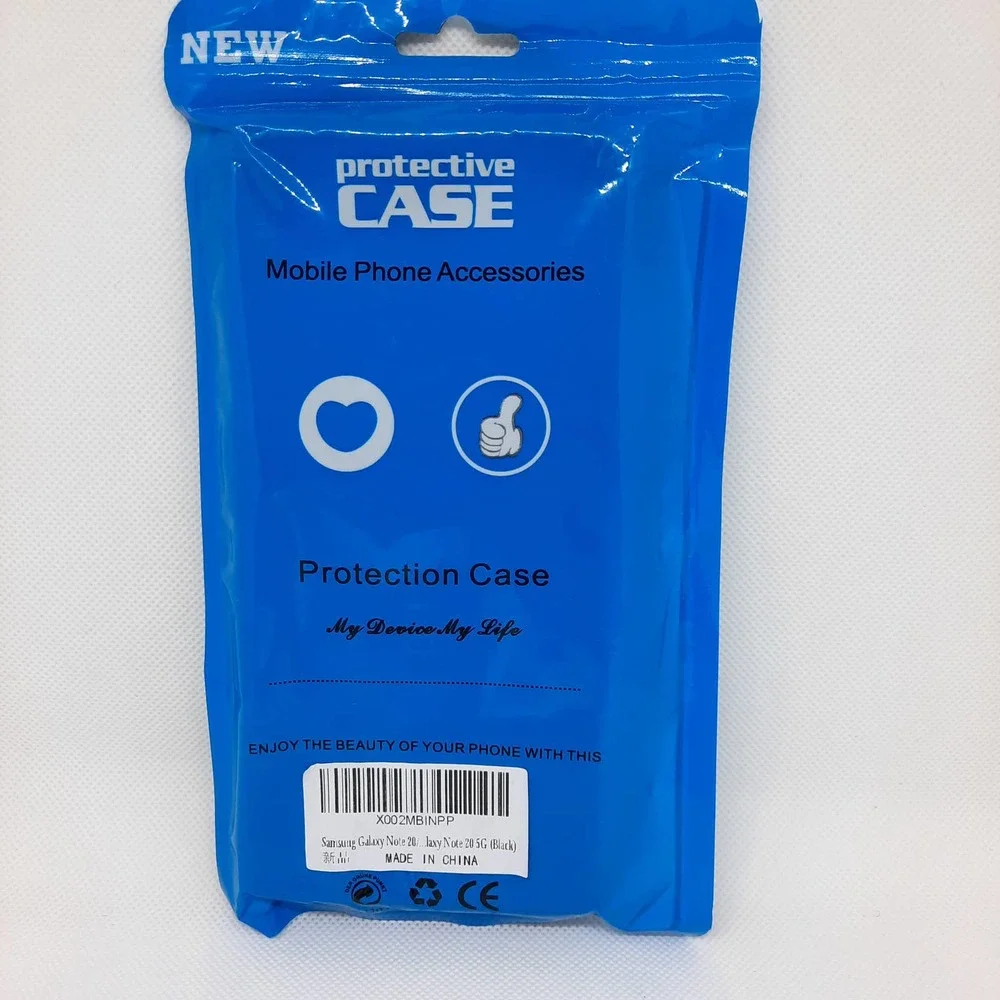 Samsung Galaxy Note 20 Protective Phone Case 5G, Black, New